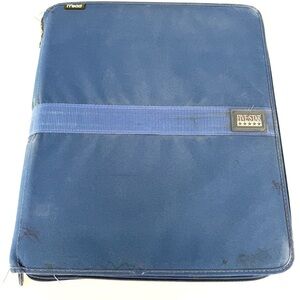 Five Star Blue 90s Trapper Keeper Document Case